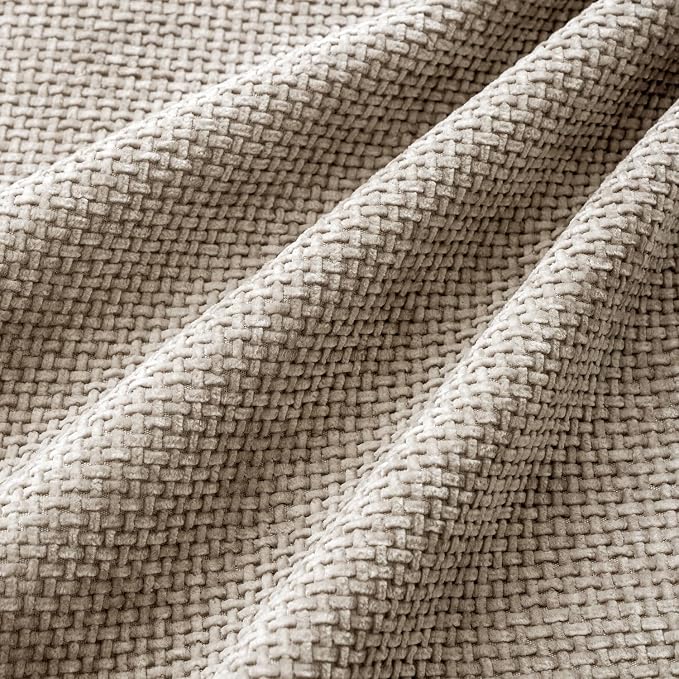 MIULEE Pack of 4 Couch Throw Pillow Covers 20x20 Inch Khaki Soft Decorative - Image 3