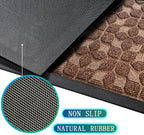 Bulijojo Sturdy Front Entrance Doormats, Durable Heavy Duty Welcome Mat - Image 2