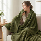 Exclusivo Mezcla Fleece Bed Blanket Queen Size, Super Soft and Warm Blankets - Image 2