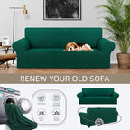 KEKUOU Stretch Sofa Cover Slipcover ，Couch Covers - Image 3