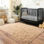 Pionblank Fluffy Area Rug for Bedroom 4x6 Feet, Indoor Plush Carpet, Shag Soft - Image 4