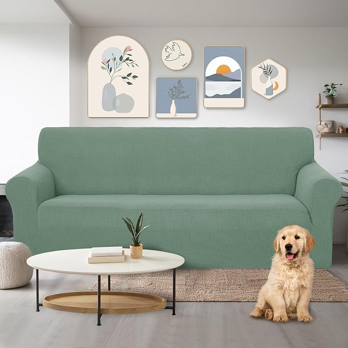U-NICE HOME Stretch Couch Cover Sofa Cover Sofa Slipcover Furniture Protector - Image 2