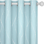 Deconovo Blackout Curtains, Thermal Insulated Soundproof Grommet Drapes by Deconovo