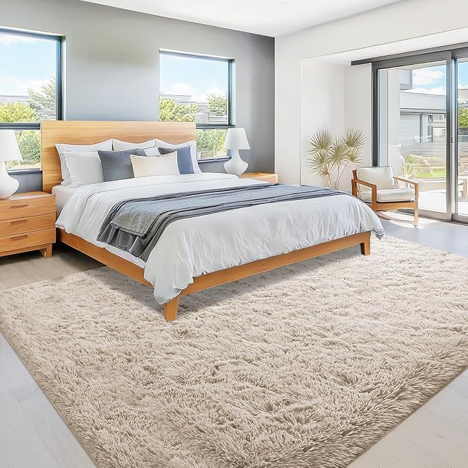 6x9 Area Rug for Living Room: Fluffy Shag Soft Washable Rugs Large Fuzzy Plush - Image 6