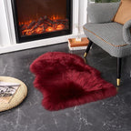 EasyJoy Ultra Soft Fluffy Shaggy Area Rug Faux Fur Rug Chair Cover Seat Pad - Image 4