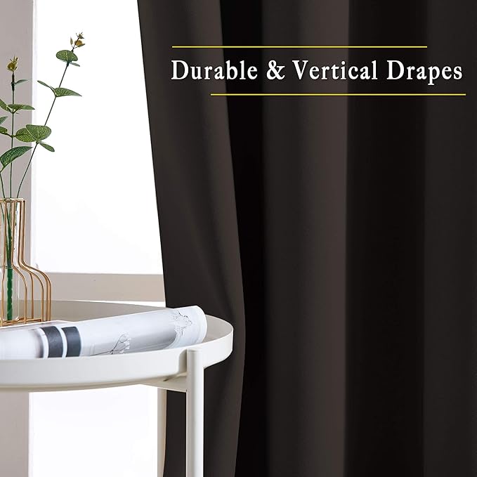 NICETOWN Blackout Curtain Panels 84 inches - Image 5
