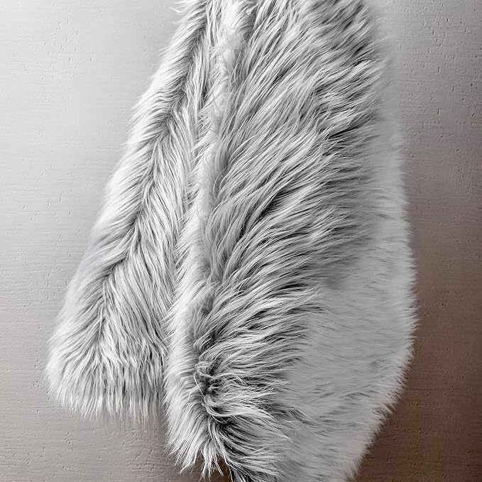 Ashler faux fur rug, Fluffy Shaggy Area Rug Ultra Soft 2 x 3 Feet Sheepskin Fur - Image 3