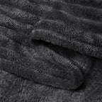 BEDELITE Fleece Blanket Queen Size – 3D Ribbed Jacquard Soft and Warm - Image 5