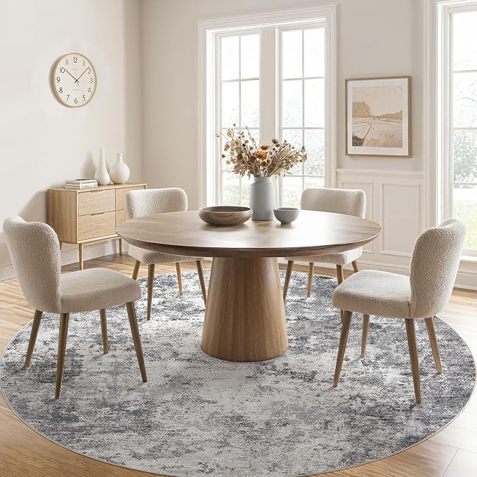UERMEI 10ft Round Area Rug Living Room Rugs - Image 8