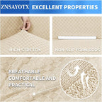 ZNSAYOTX 1 Piece Jacquard Couch Covers - Image 4