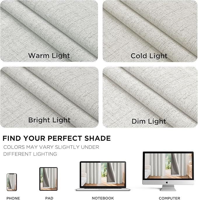 Joydeco Blackout Curtains for Bedroom - Image 9