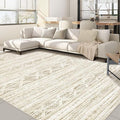 Nakagishi 7X9 Area Rug Living Room: Washable Boho Large Neutral Modern Soft by NakagishiAreaRug