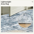 Washable Area Rug 8x12, Large Soft Rugs - Image 7
