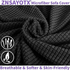 ZNSAYOTX Super Stretch Chair Slipcover Universal Sofa Chair Covers - Image 8