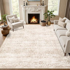 Area Rugs 10x14 Living Room Rug: Washable Rug Soft Vintage Boho Carpet Indoor by EXPEDIX