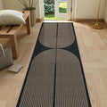 Lahome Enfys Modern Rainbow Kitchen Runner Rug, 2x8 Easy Jute Rug Runners by Lahome