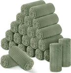 Buryeah 24 Pcs Flannel Throw Blanket Bulk 50 x 60 in Sleepover Blanket Outdoor by Buryeah