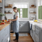 RYB HOME 100% Blackout Short Curtains - Image 2