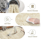 6x9 Area Rug for Living Room Floral Washable Non-Slip Modern Rugs for Bedroom - Image 4