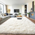 Pionblank 8x10 Rug for Living Room, Fuzzy Plush Large Area Rug, Fluffy Modern by PIONBLANK