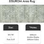 Washable 3x8 Runner Rug - Image 6