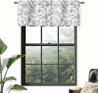 DriftAway Julia Lined Valance Double Layer Thermal Insulated Room Darkening - Image 7