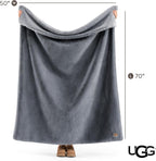 UGG Euphoria Faux Fur Throw Blanket, Oversized Soft Throw - Image 8