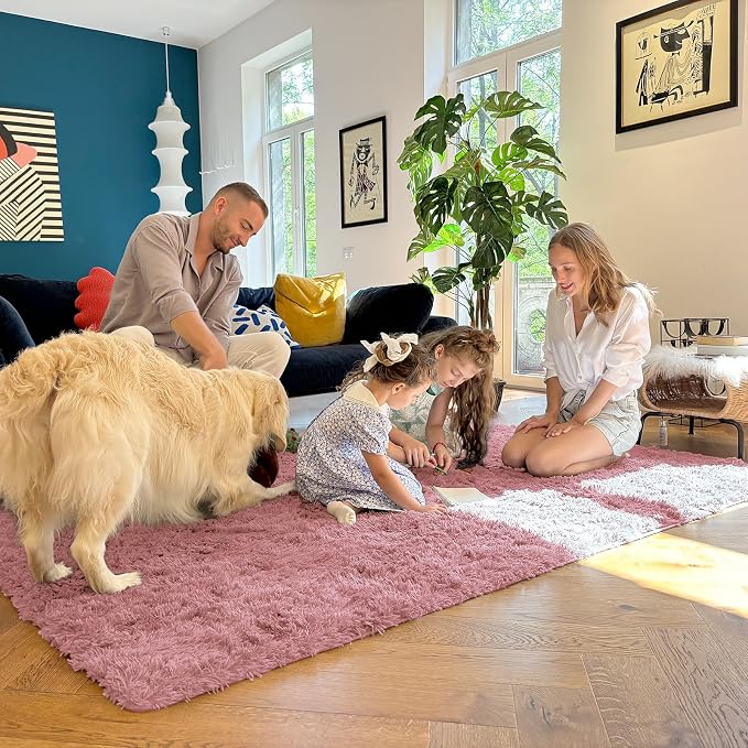 OLANLY 8x10 Machine Washable Large Area Rugs - Image 6