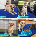 OLANLY Dog Door Mat for Muddy Paws 70x35, Absorbs Moisture and Dirt, Absorbent - Image 7
