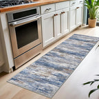 KOZYFLY Modern Abstract Washable Rug Runner 2x7 Hallway Runner Rug Non-Slip - Image 3