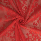 YJ YANJUN Vintage Lace Curtains 90 Inches Long 2 Panels - Image 6