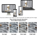 OWENIE Grey Valances for Windows 1 Pcs, Light Filtering Textured Farmhouse - Image 9