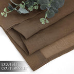 Tollpiz Short Sheer Curtains Living Room Linen Textured Curtain Sheers Light - Image 7