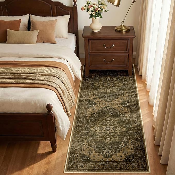Area Rugs 2'x6' Runner Rug Non Slip Washable - Image 3