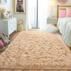 Pionblank Fluffy Area Rug for Bedroom 4x6 Feet, Indoor Plush Carpet, Shag Soft - Image 2