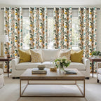 Topfinel Vintage Floral Curtains 72 Inches Long Boho French Country Grommet - Image 7