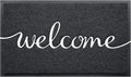 CozyBounty Black Door Mat Welcome Mats Outdoor Indoor Non-Slip Doormat by CozyBounty