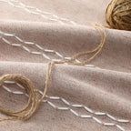 Taupe Boho Blackout Curtains 2 Panels 84 Inch - Image 6
