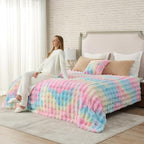 Cozy Bliss Faux Fur Throw Blanket - Image 2
