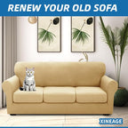 XINEAGE 2026 New 4 Pieces Extra Large Couch Covers - Image 3