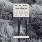 Bedsure GentleSoft Fluffy Sherpa Fleece Faux Fur Blankets Queen Size - Image 2
