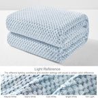 Exclusivo Mezcla Fleece Bed Blanket King Size, Super Soft and Warm Blankets - Image 7
