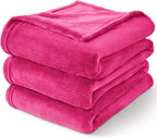 BEDELITE Fleece Blanket Twin Size Hot Pink Valentines Throw Blankets - Image 9