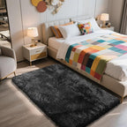 Shag Area Rug for Bedroom 3x5, Soft Fuzzy Rug Non-Shedding Indoor Plush Carpet by yulidayang