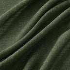 MIULEE Olive Green Linen Curtains 84 Inch Length - Image 4