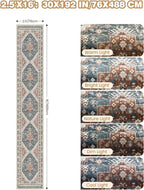 Washable Runner Rug 2.5x16, Non-Slip Long Kitchen Mats - Image 2