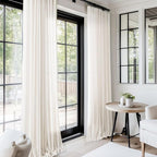 Extra Long 132 inch Curtains Linen Blend - Image 7