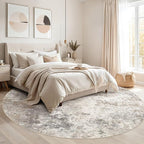 UERMEI 8ft Round Area Rug Living Room Rugs - Image 2