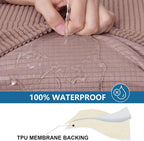 hyha Waterproof Couch Cushion Covers - Image 3