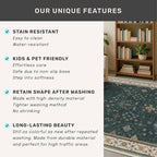 Dark Green Oushak 3x4 Large Entryway Rug - Image 7